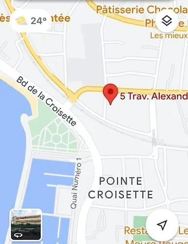 Croisette And Beaches. View On Gardens And Sea. Cannes